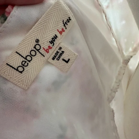 Bebop Floral dress tie back - Picture 8 of 10